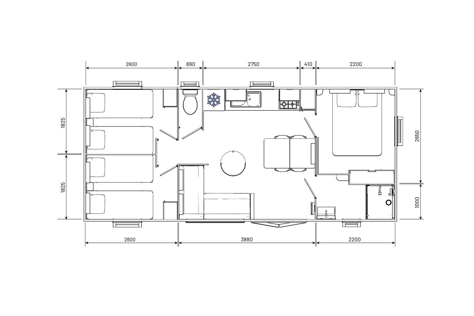 residences-trigano-mobil-home-3chambres-evolution35-plan-2D